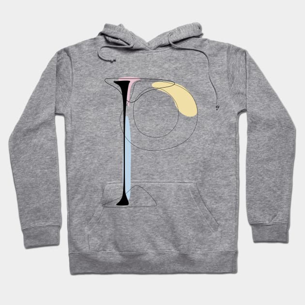 Pastel P Hoodie by Explicit Design